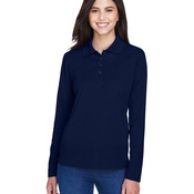 Women's Pinnacle Performance Long Sleeve Piqué Polo