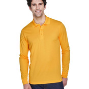 Men's Pinnacle Performance Long Sleeve Piqué Polo