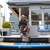 Cutter & Buck Peshastin Fleece Recycled Mens Hybrid Jacket