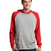 Adult Essential Raglan Pullover Hooded T-Shirt
