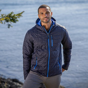 Cutter & Buck Rainier Primaloft Eco Mens Full Zip Hooded Jacket